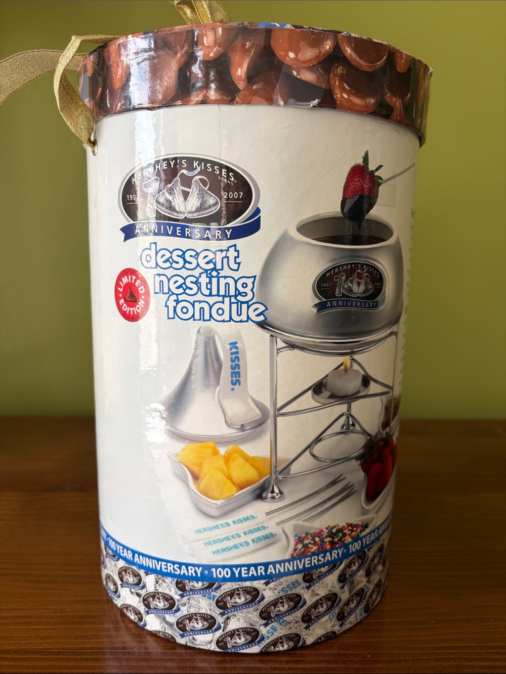 Vintage Hershey's Kisses Dessert Nesting Fondue Set - Limited Edition